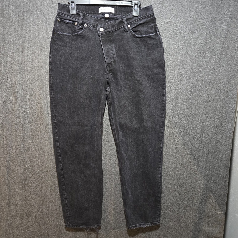Abercrombie & Fitch Jeans Womens 10R / 30 The Dad High Rise Straight Button Fly